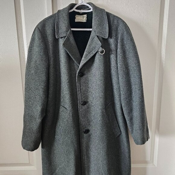 B. Altman & Co. Men's Size 40 Vintage Wool Overcoat - Picture 1 of 6
